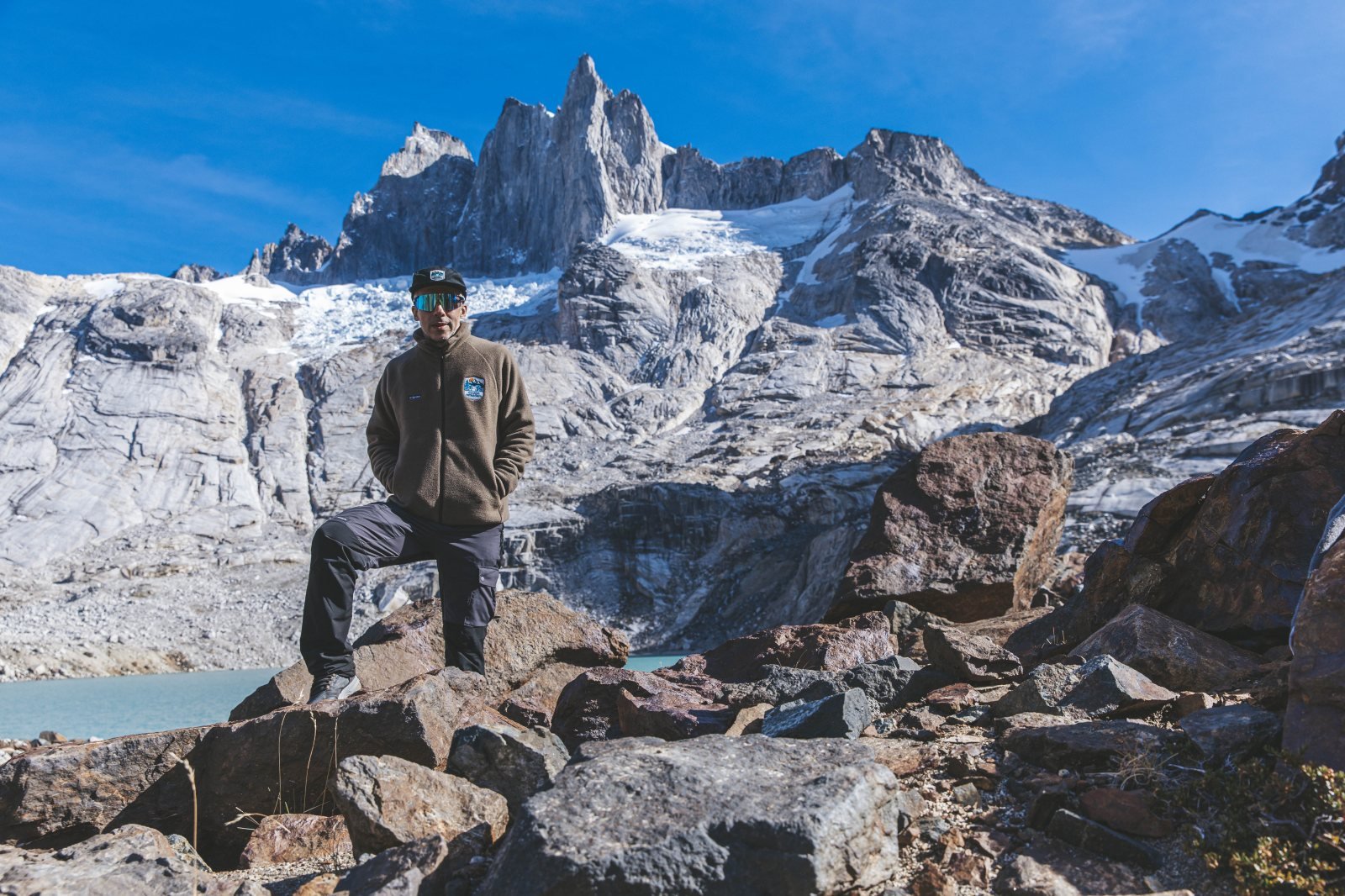 No anfiteatro de granito · Cerro Avellano